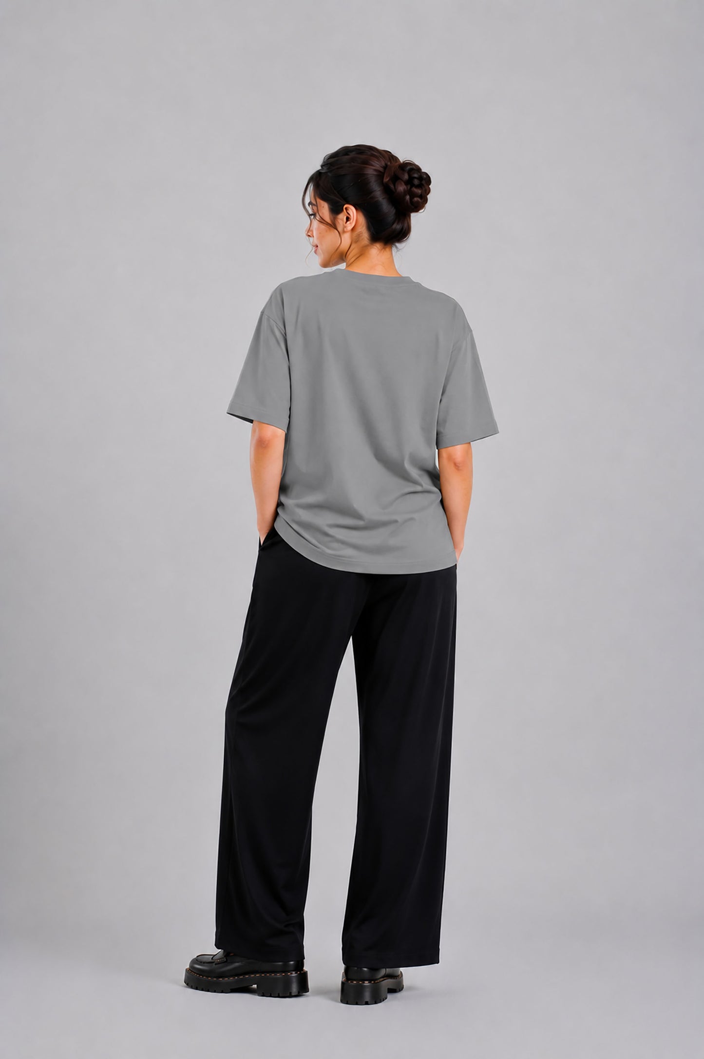 KAI-ZEN GRAPHIC GRAY TEE