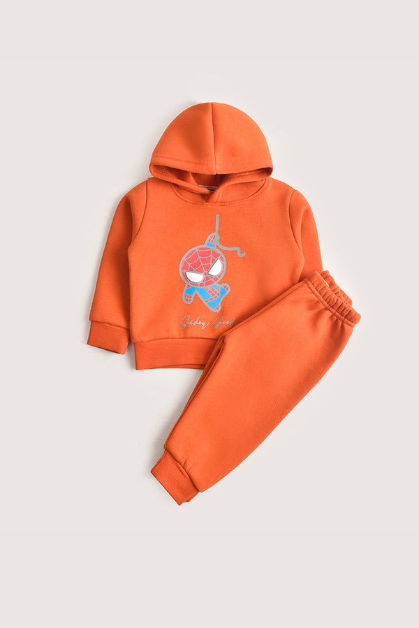 Rust Spider Fleece Two-Piece REALITY