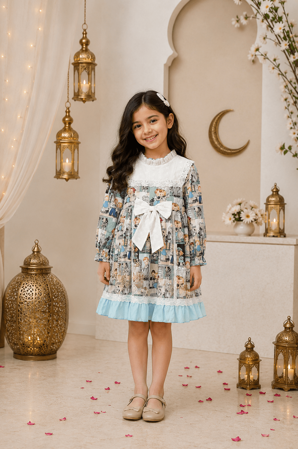 GIRLS WHITE FROCK Reality