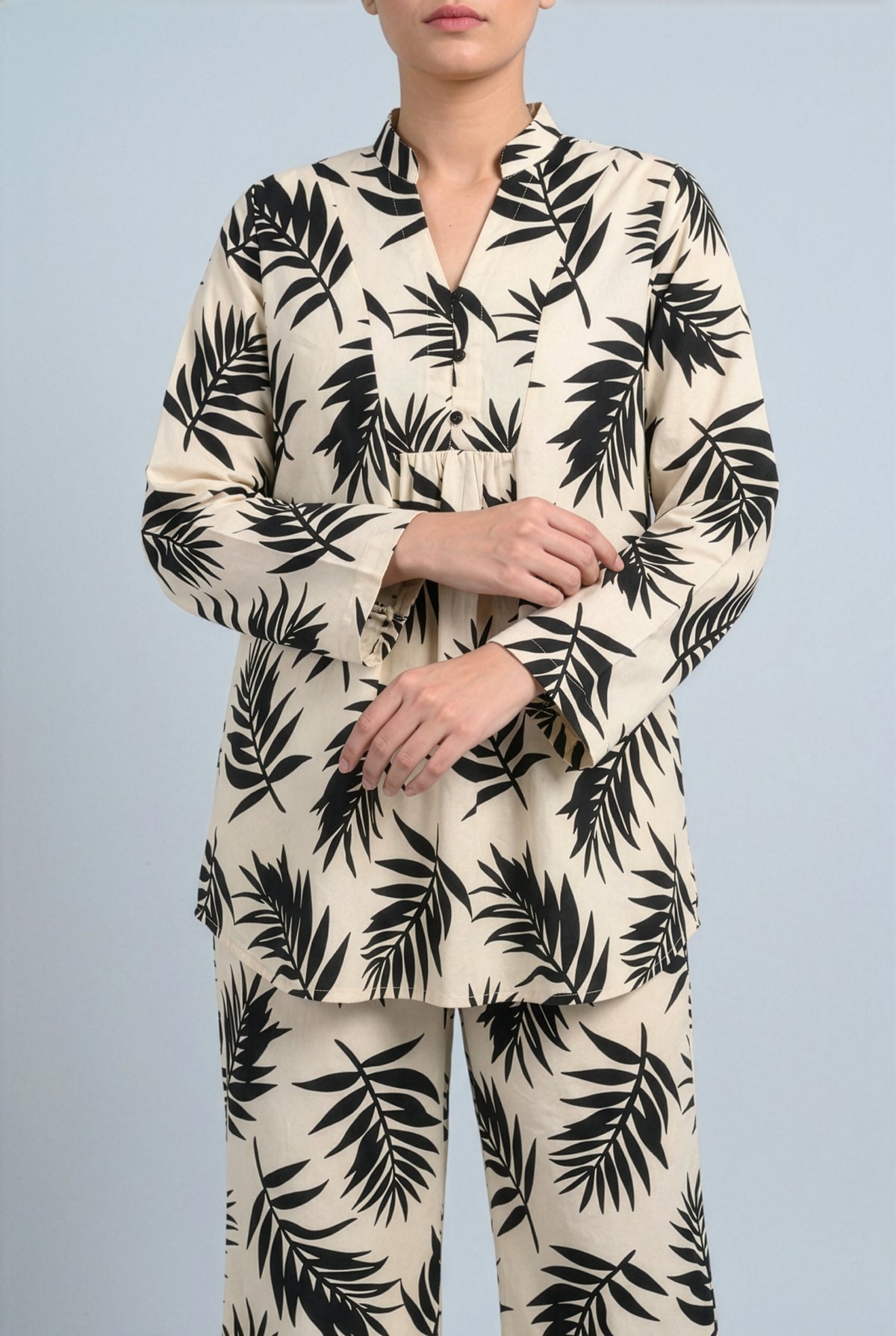 MONO CHROME PRINTED skin SUIT Reality