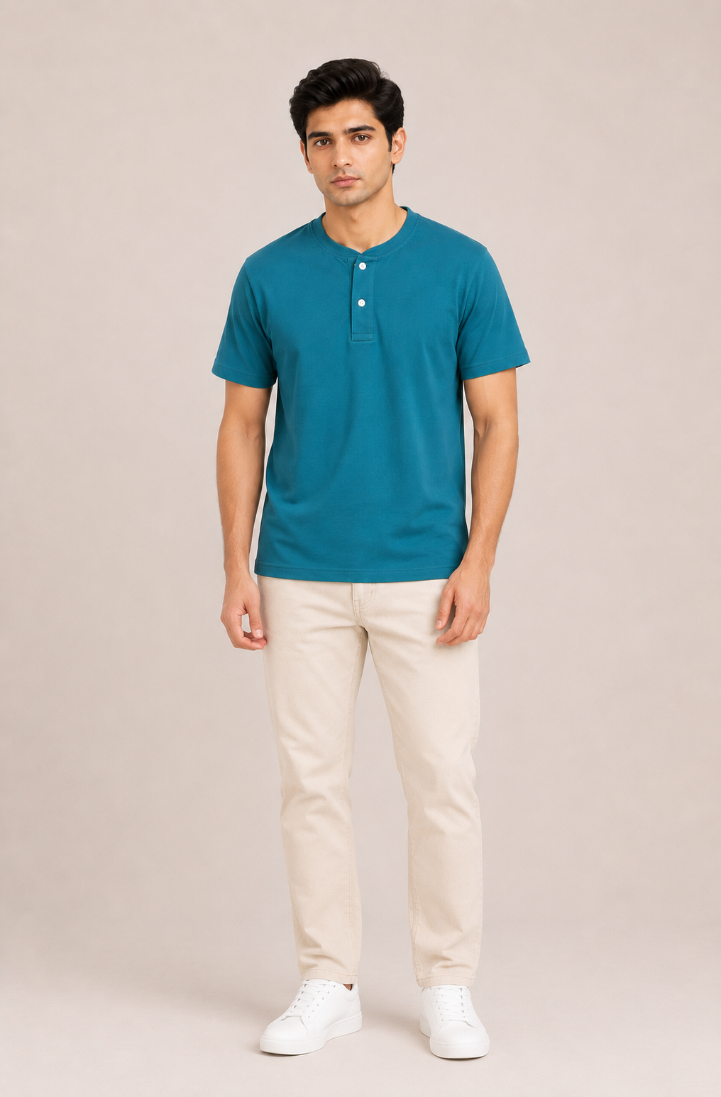 MEN BOTTLE GREEN T-SHIRT Reality