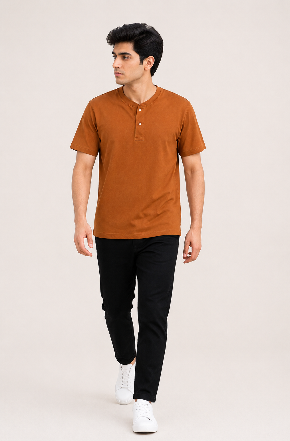 MEN BROWN T-SHIRT Reality