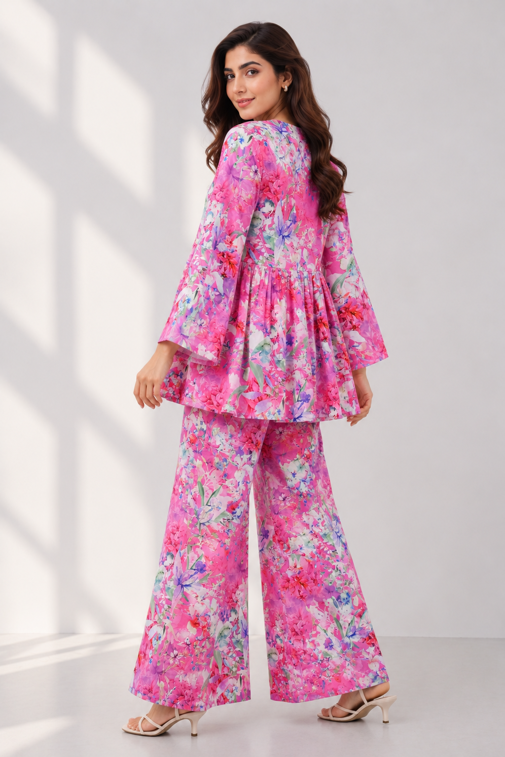 BLUSH BOTANICAL PINK CO-ORD Reality