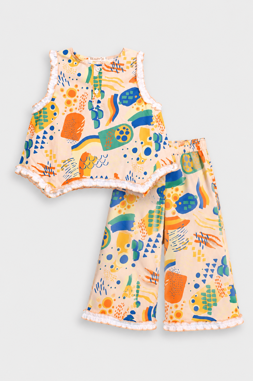 ORANGE CO-ORD SUIT Reality
