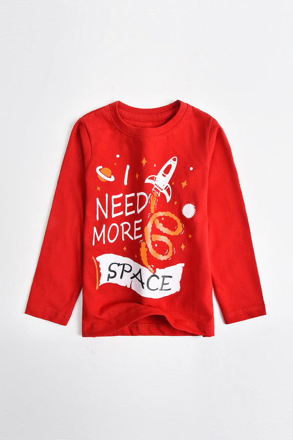 Space Ship Adventure Cotton T-Shirt