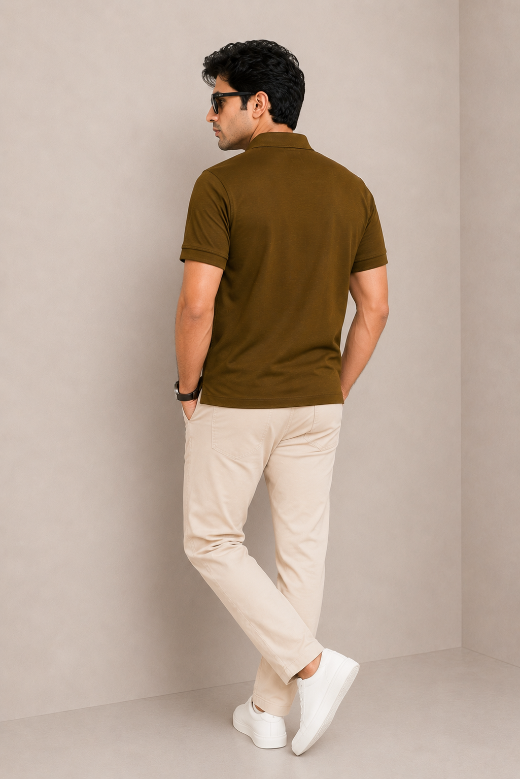 IMPORTED LIGHT BROWN POLO Reality