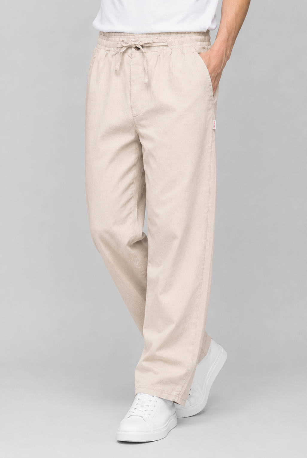 CREME LINEN TROUSER Reality