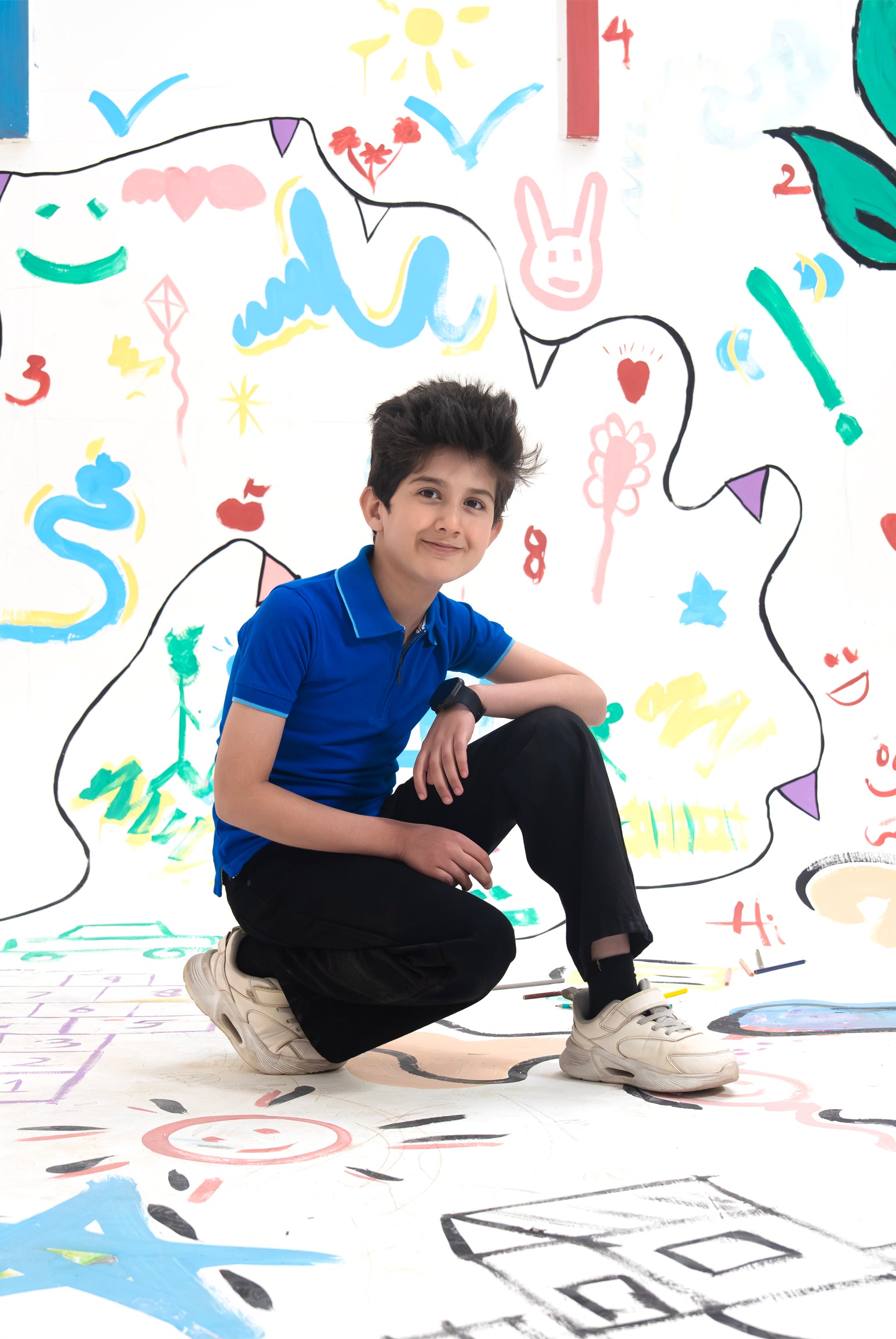 BOYS ROYAL BLUE POLO Reality