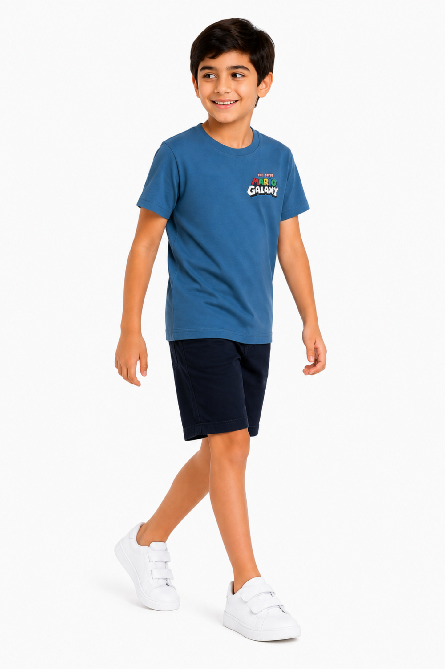 WORTHY GRAPHIC LIGHT BLUE TEE