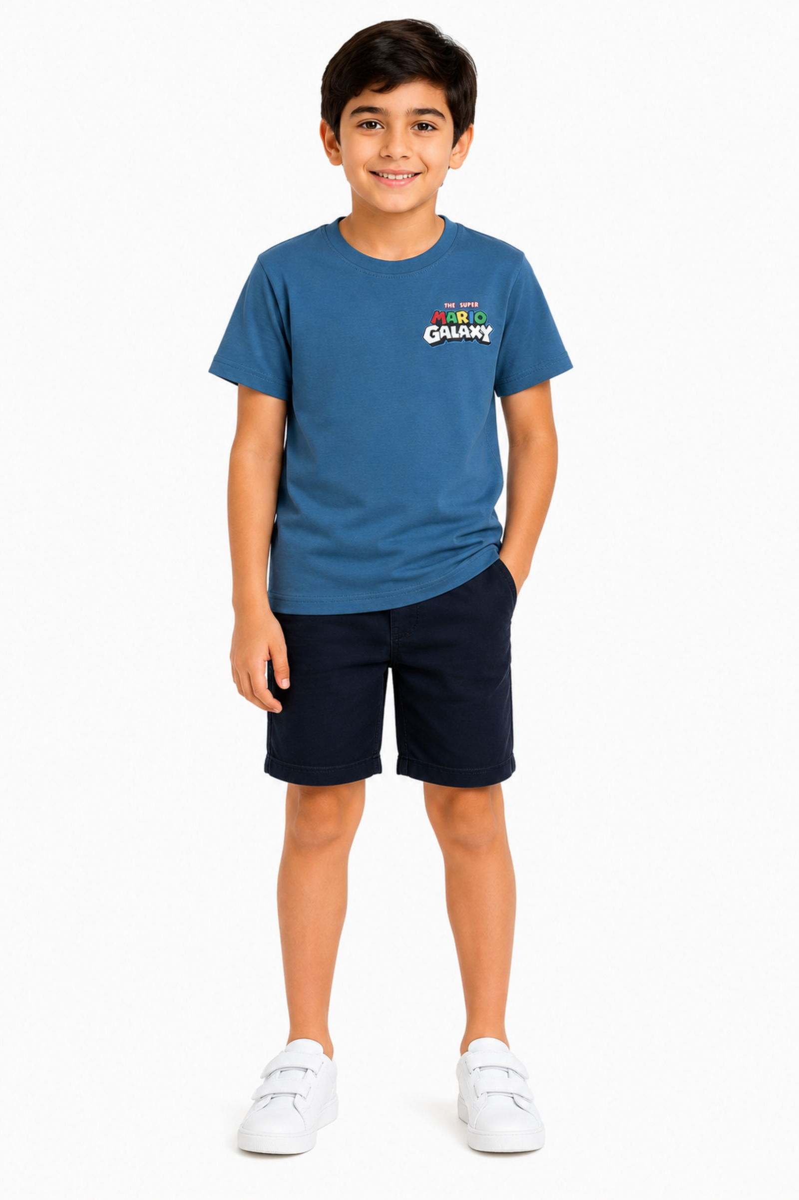 WORTHY GRAPHIC LIGHT BLUE TEE Reality