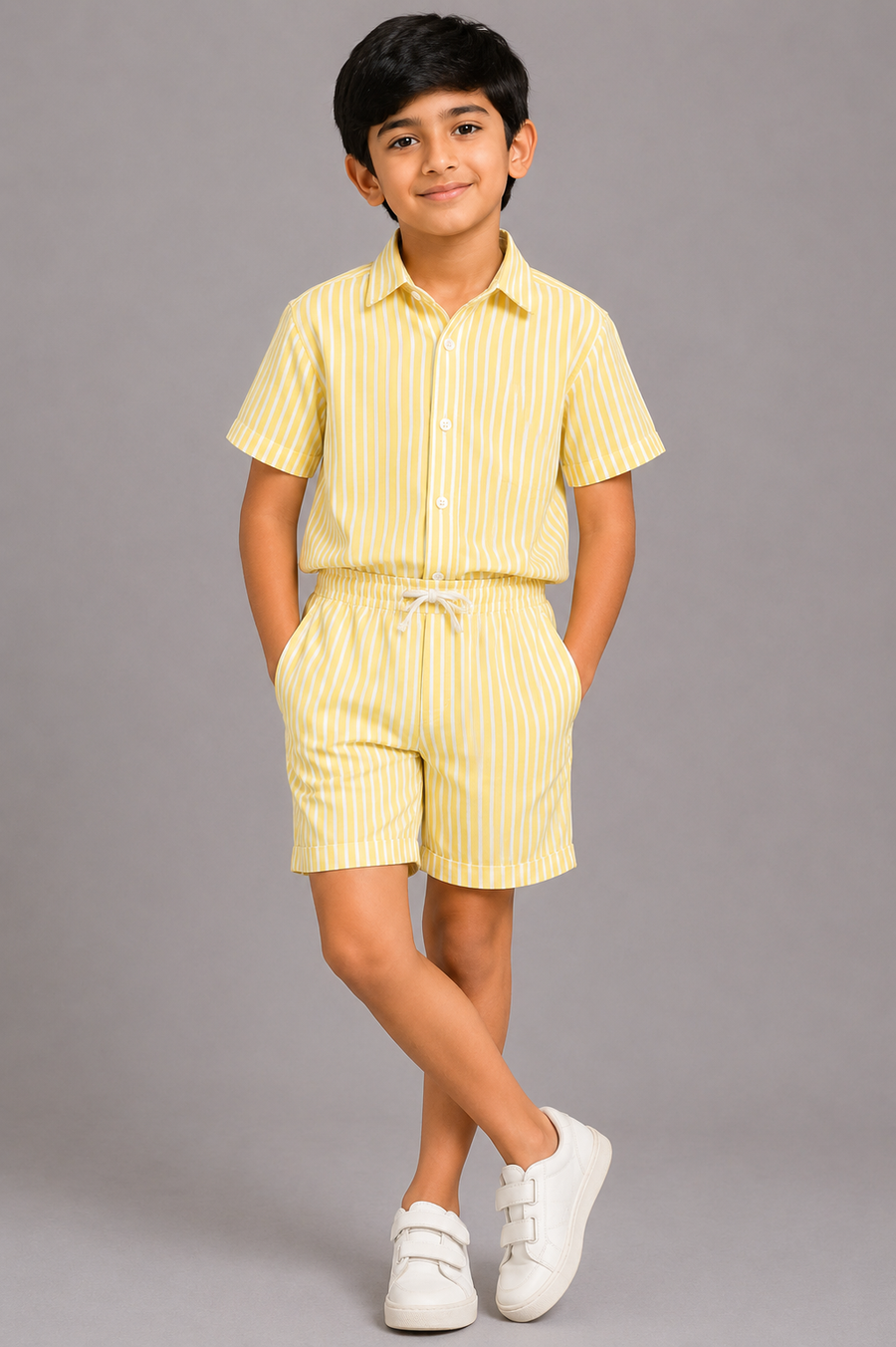 YELLOW CASUAL SHIRT Reality