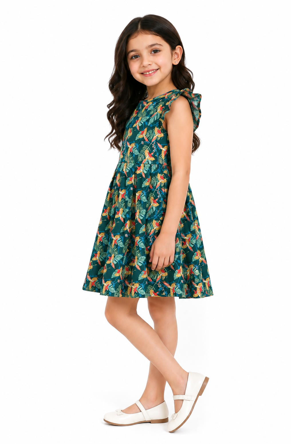 PLAY FULL PINES GREEN FROCK Reality