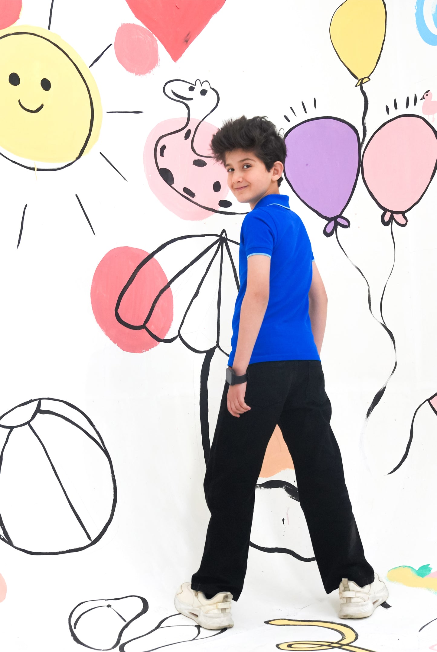 BOYS ROYAL BLUE POLO Reality