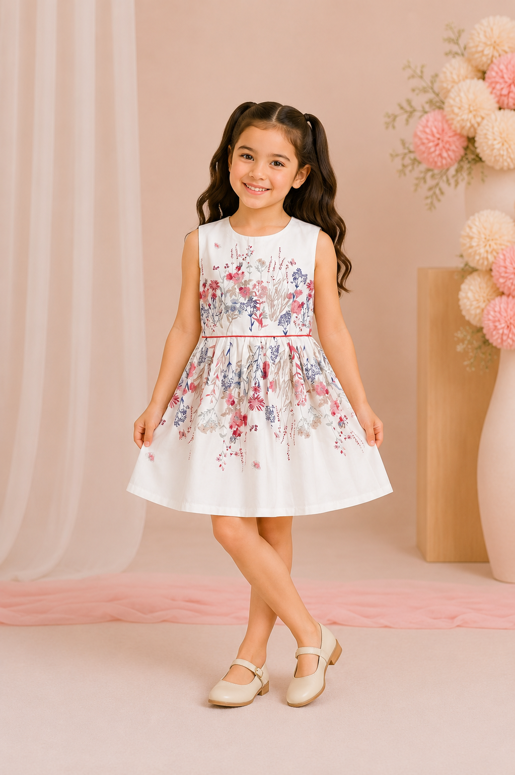 GIRLS WHITE FROCK Reality