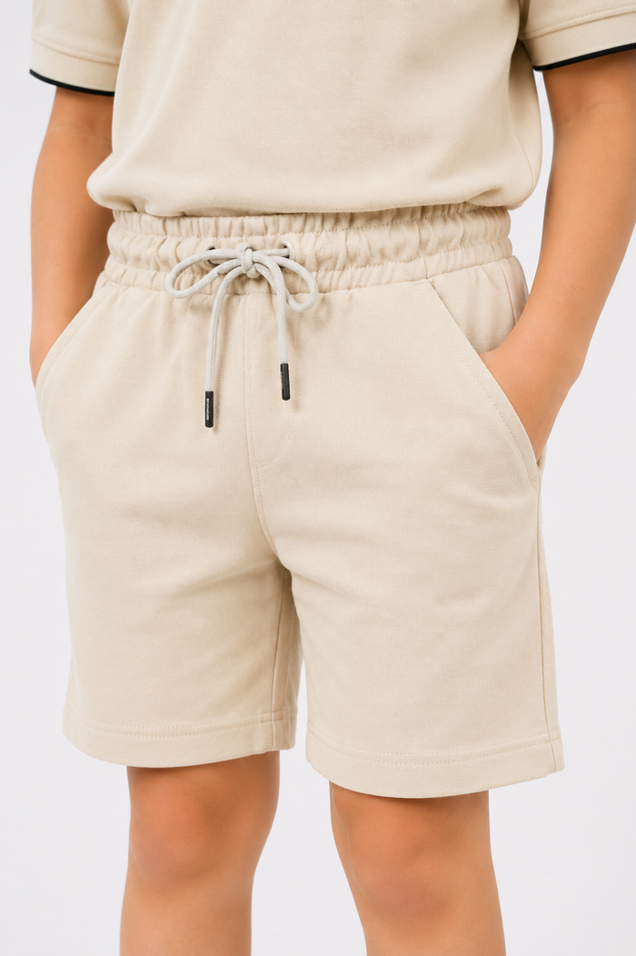 KIDS CREAM SHORTS Reality