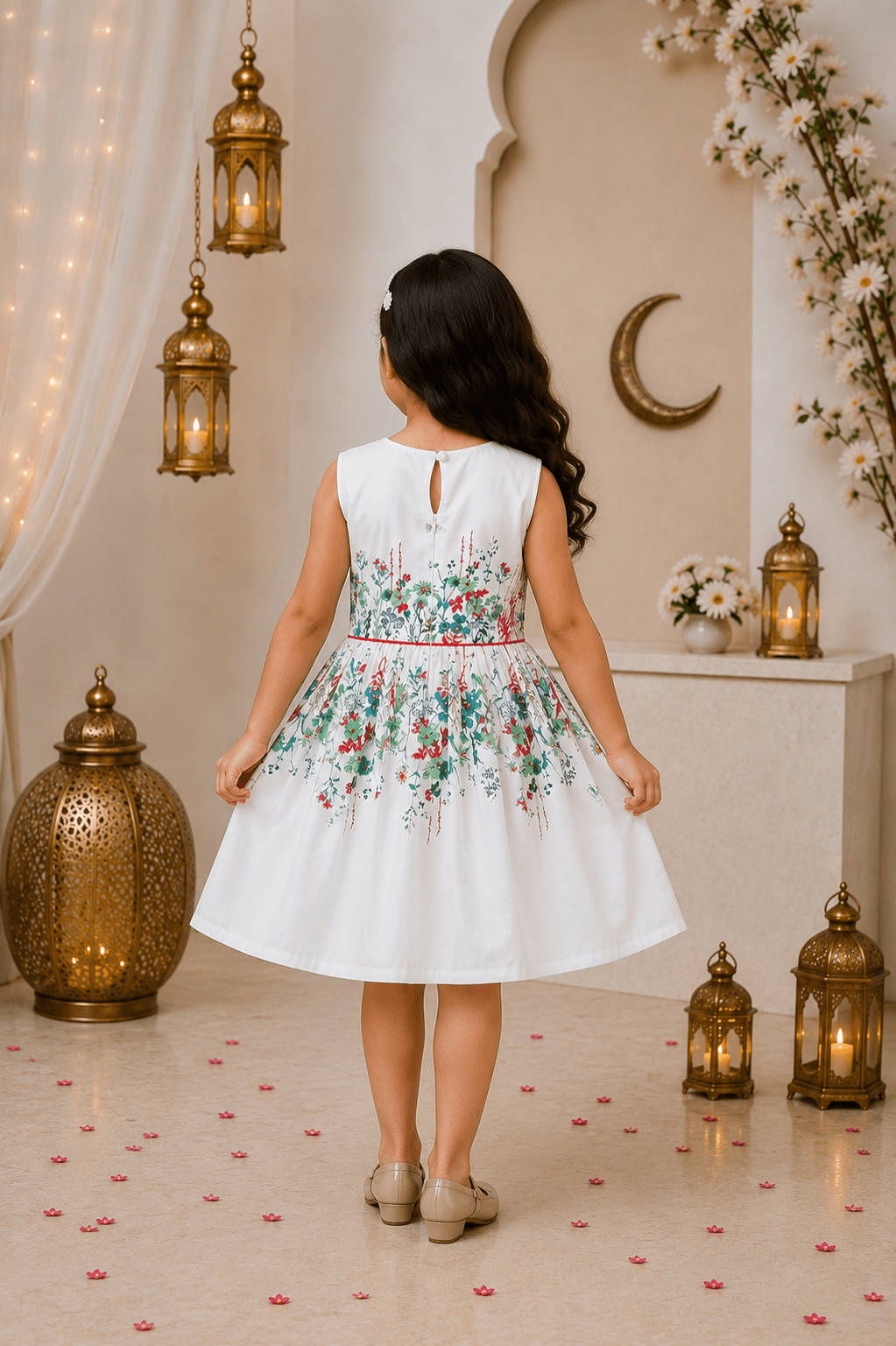 GIRLS GREEN FROCK Reality