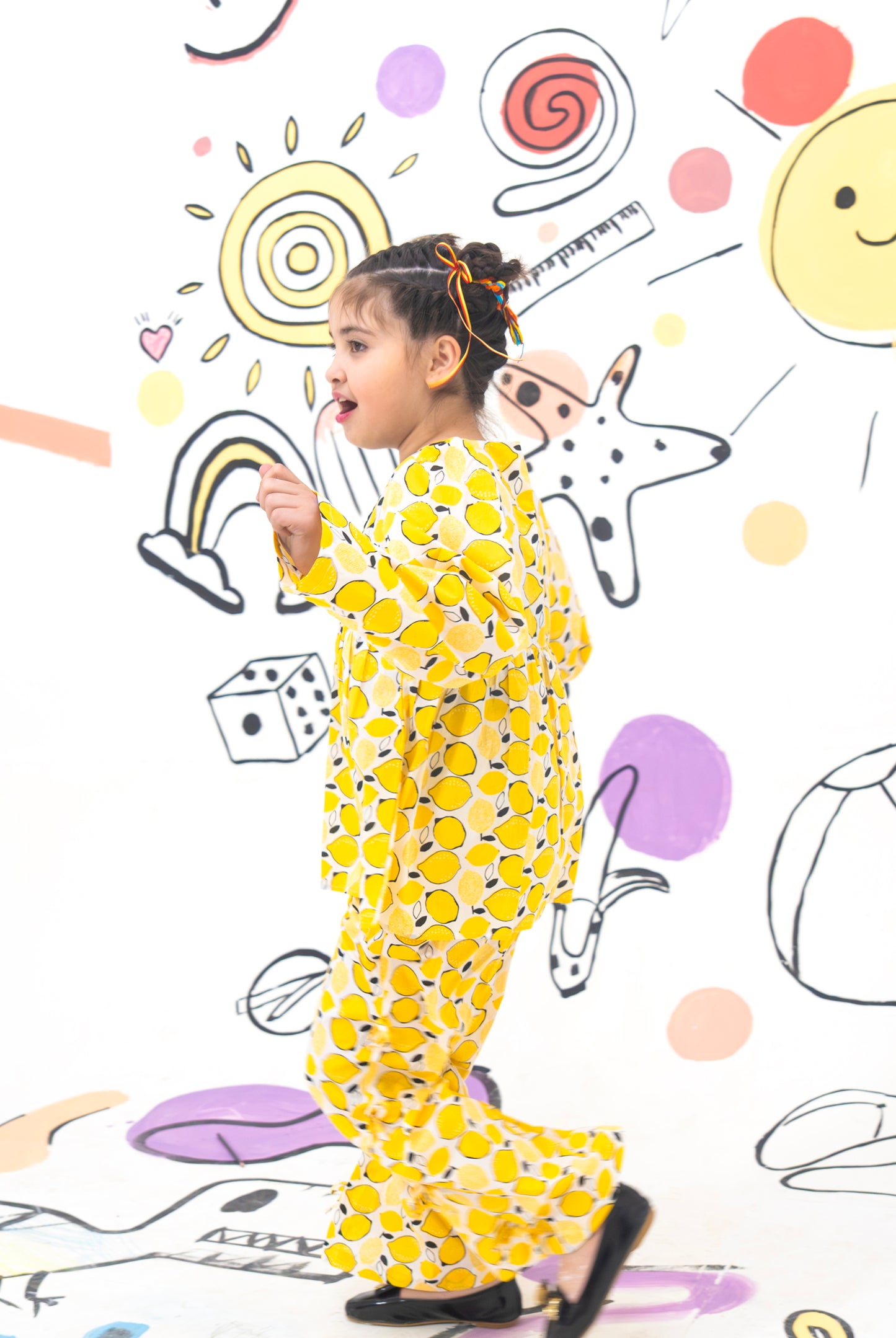 SUMMER SERENADE YELLOW CO-ORD SET Reality