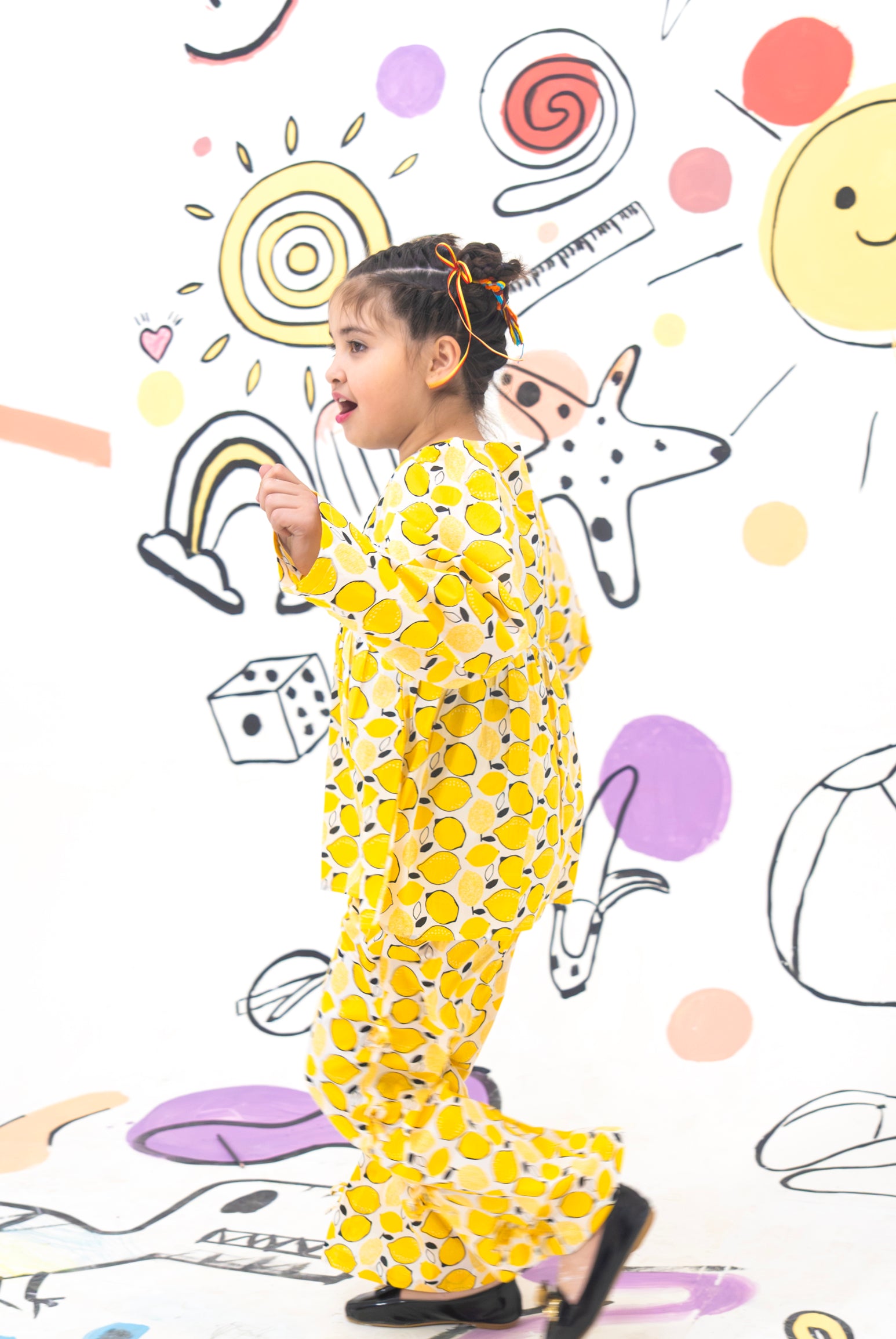 SUMMER SERENADE YELLOW CO-ORD SET Reality