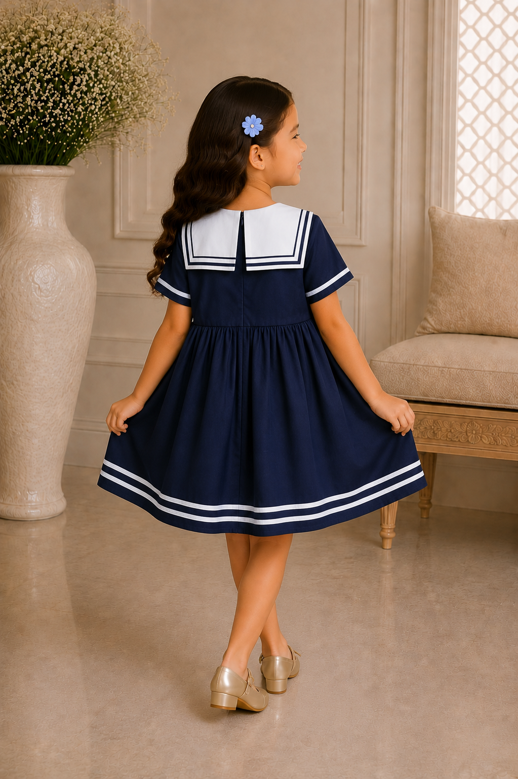 GIRLS BLUE FROCK Reality