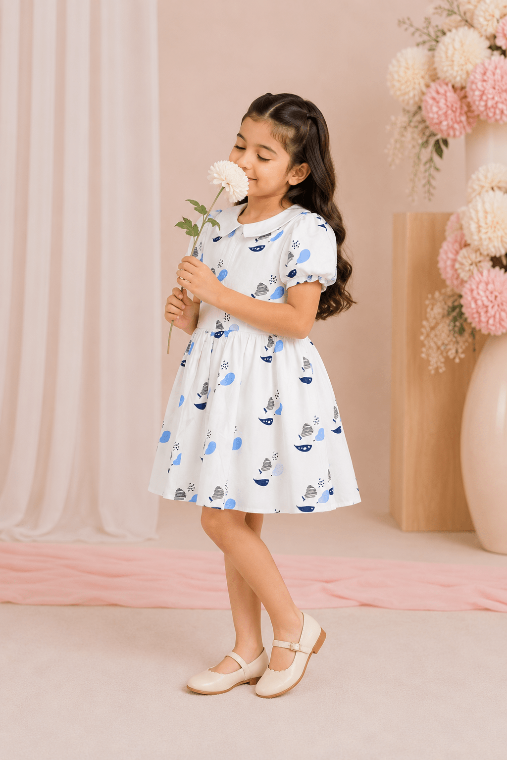 GIRLS WHITE FROCK Reality