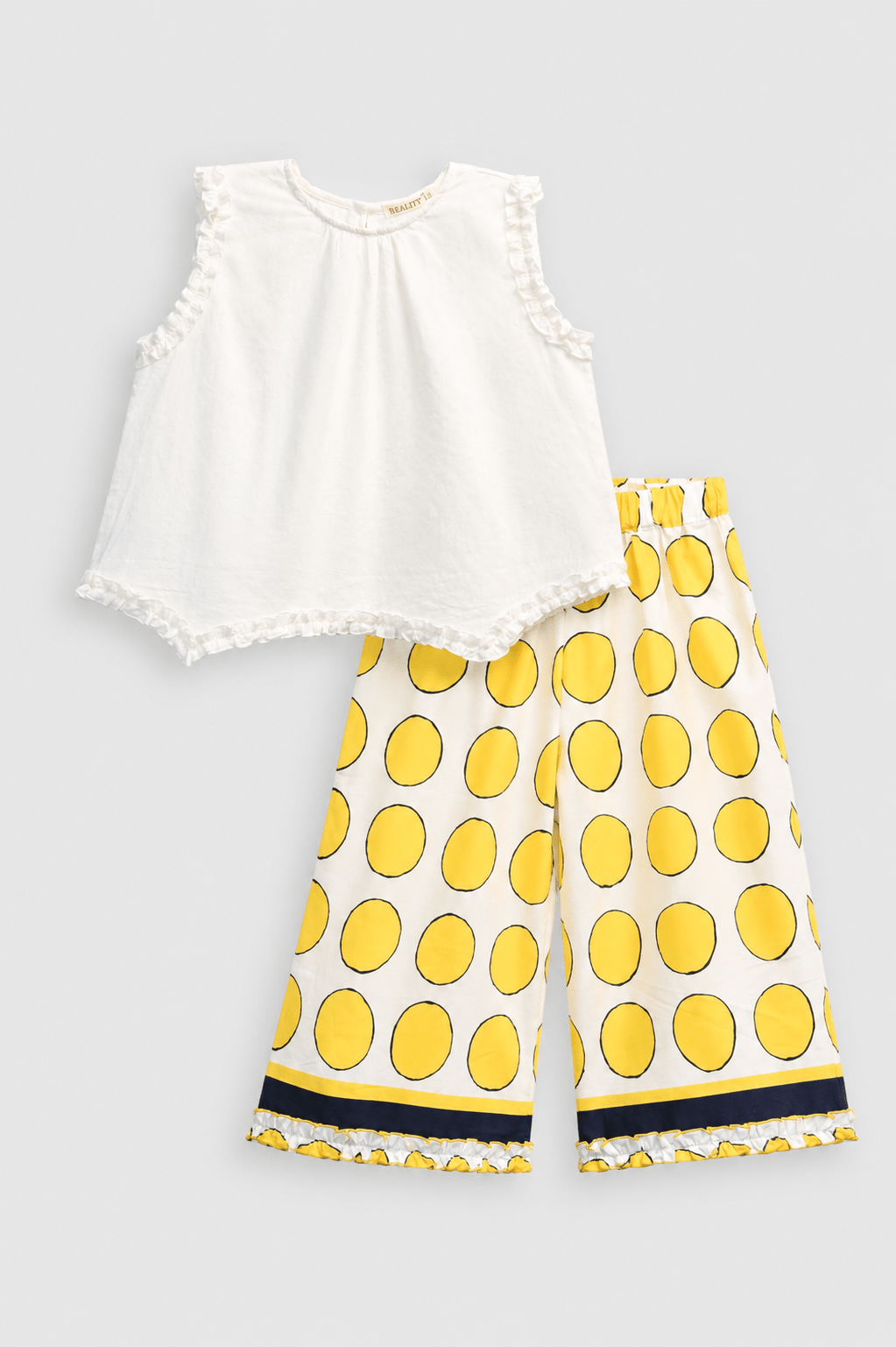 YELLOW CO-ORD SUIT Reality