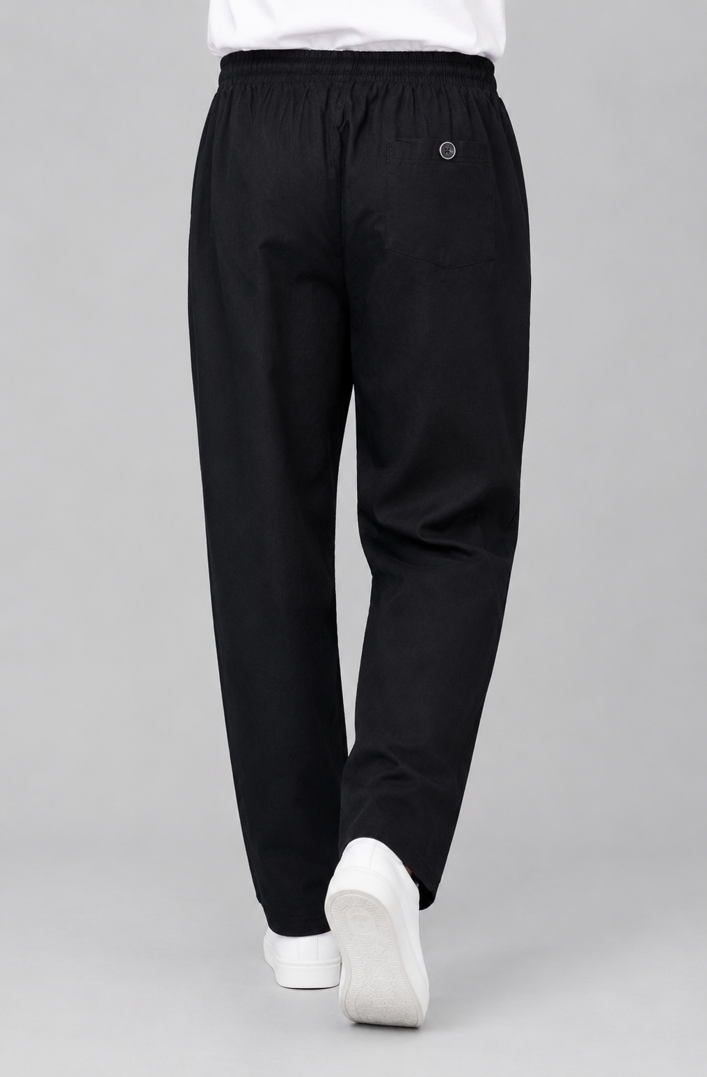 CHARCOOL LINEN TROUSER