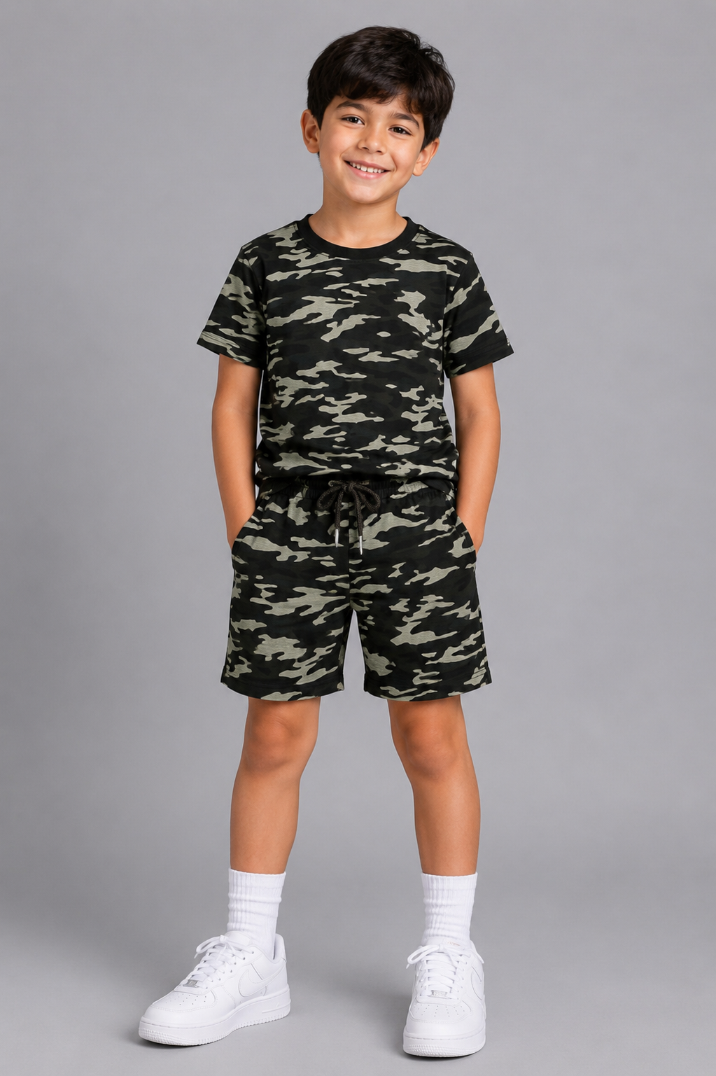 Boys GREEN T-SHIRT Reality