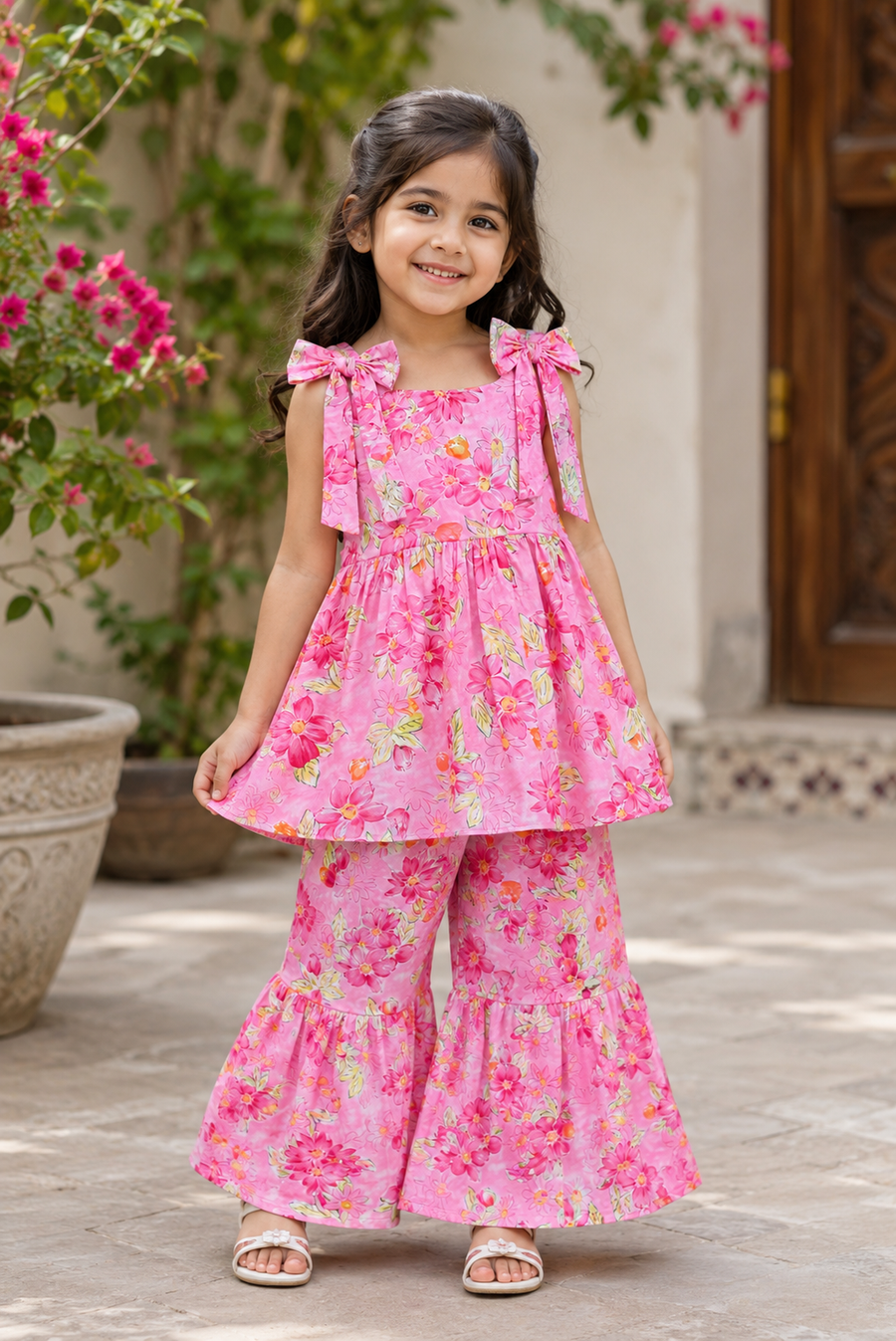 SPRING GARDEN TWIRL PINK SUIT Reality