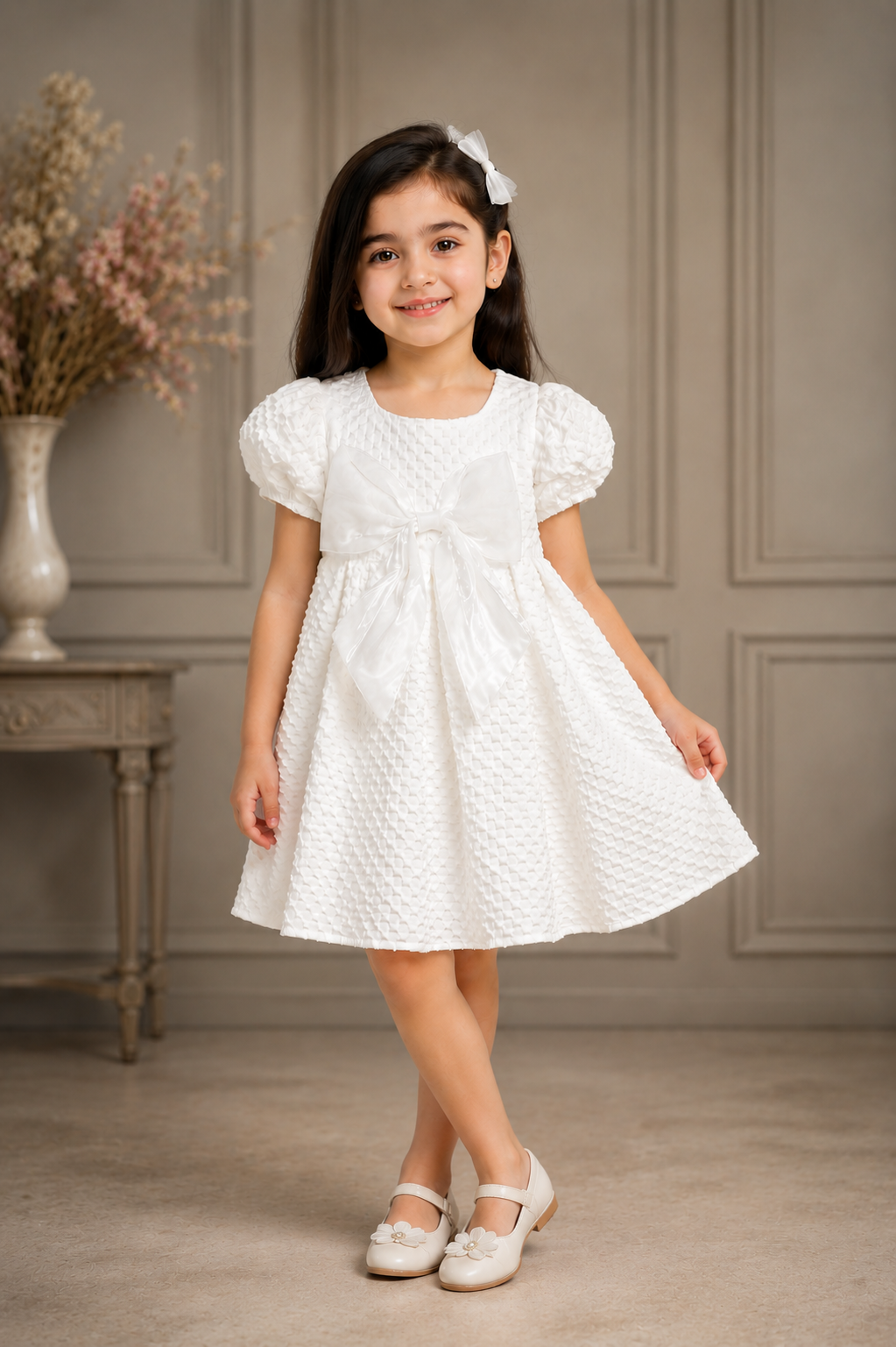 GIRLS WHITE FROCK Reality