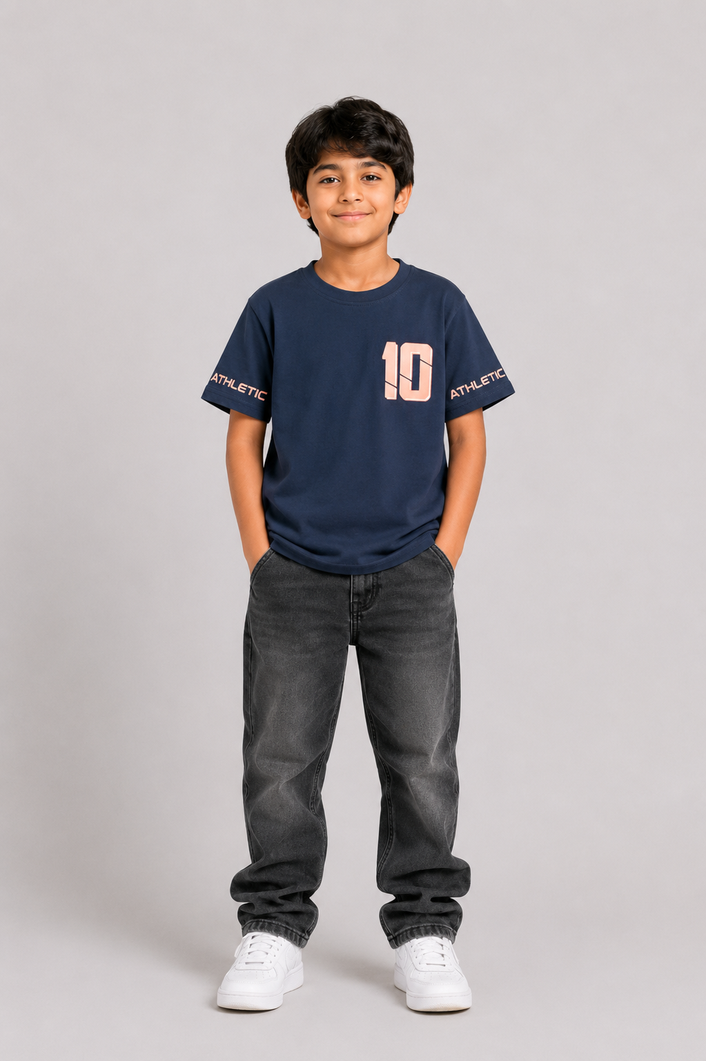 Boys NAVY T-SHIRT Reality