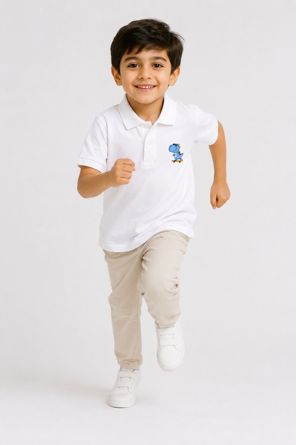 Boy WHITE Polo Reality