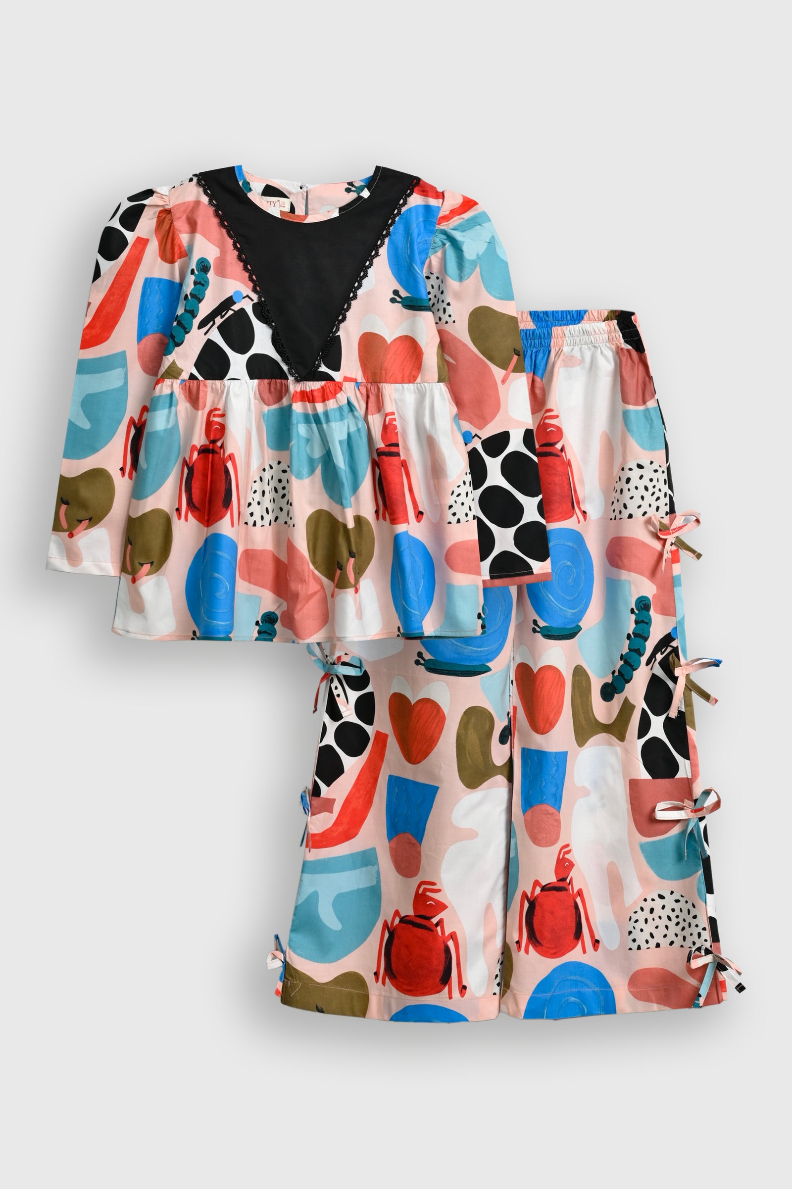 SUMMER SERENADE PEACH CO-ORD SET Reality