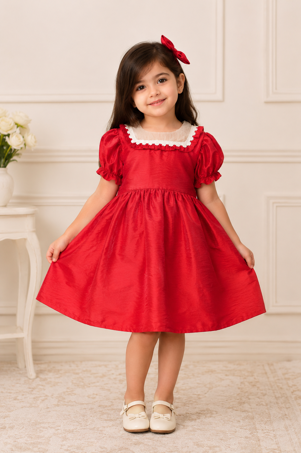 GIRLS RED FROCK Reality