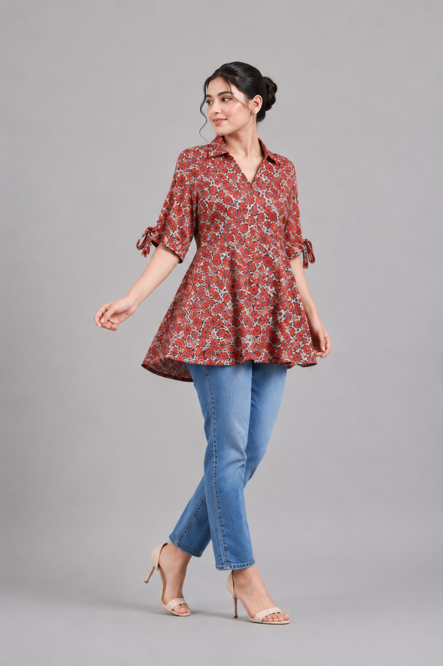 LADIES RED TOP Reality