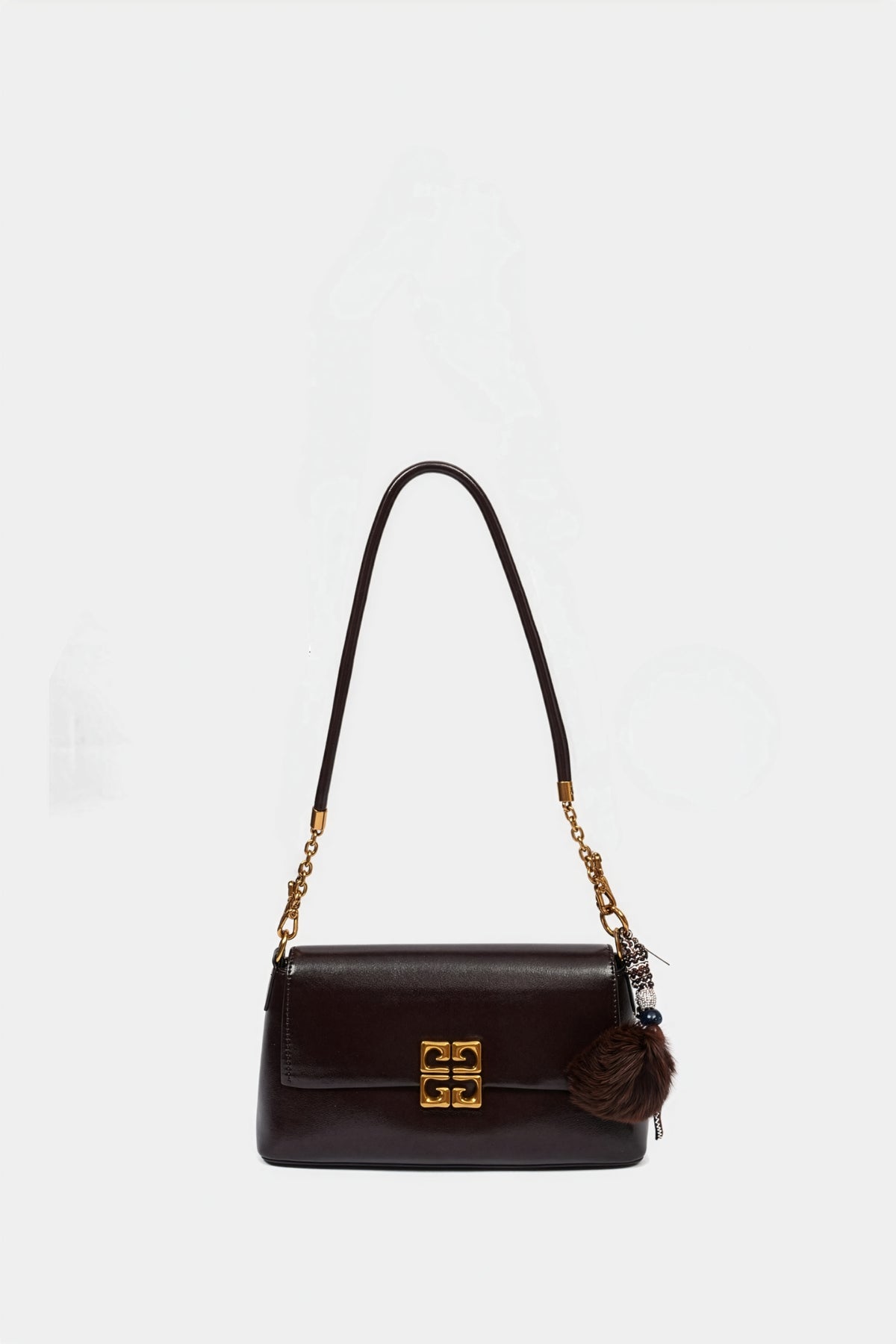 LADIES GOLD BUCKLE BAG Reality
