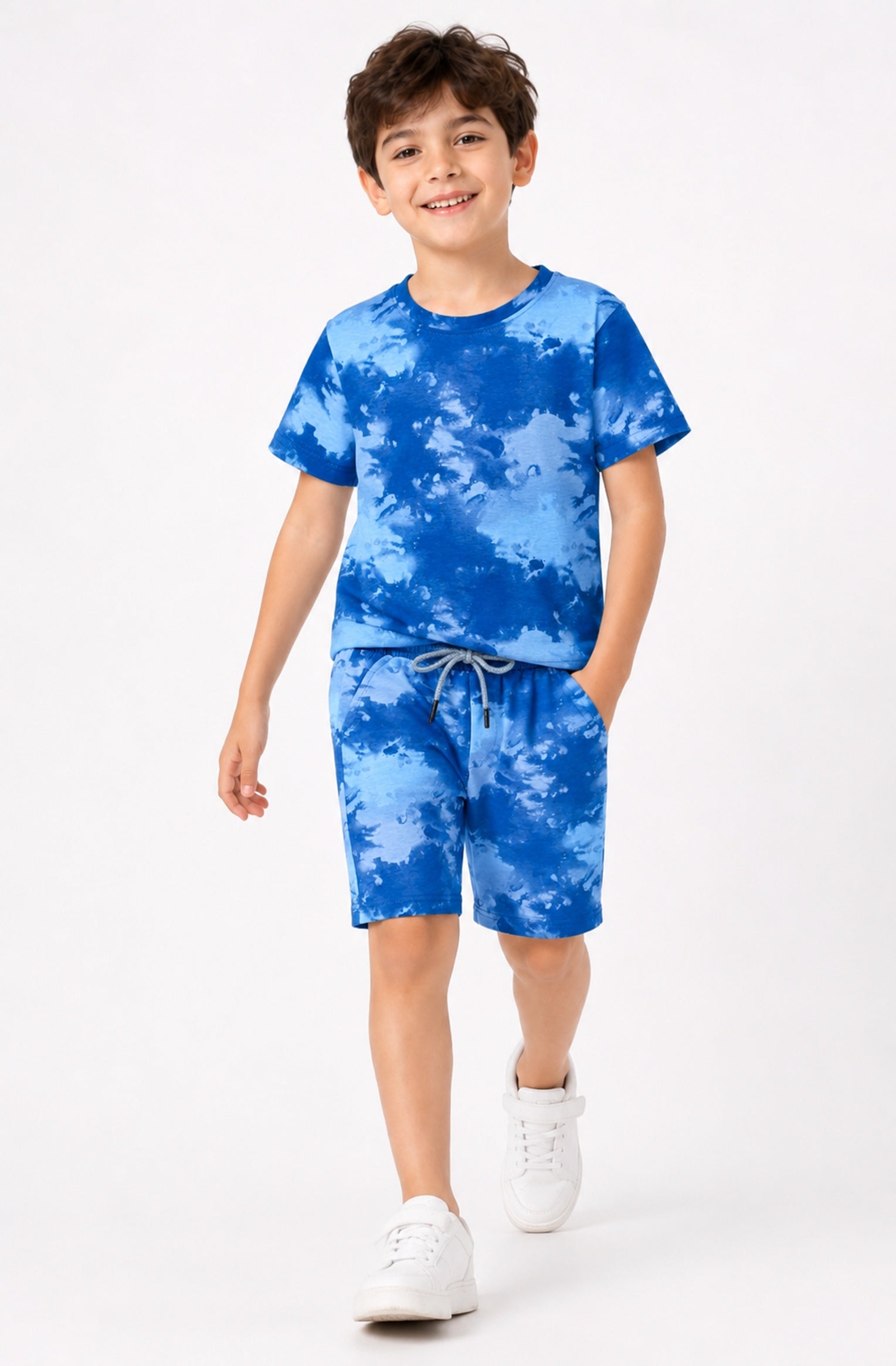 IMPORTED PRINTED BLUE T-SHIRT Reality