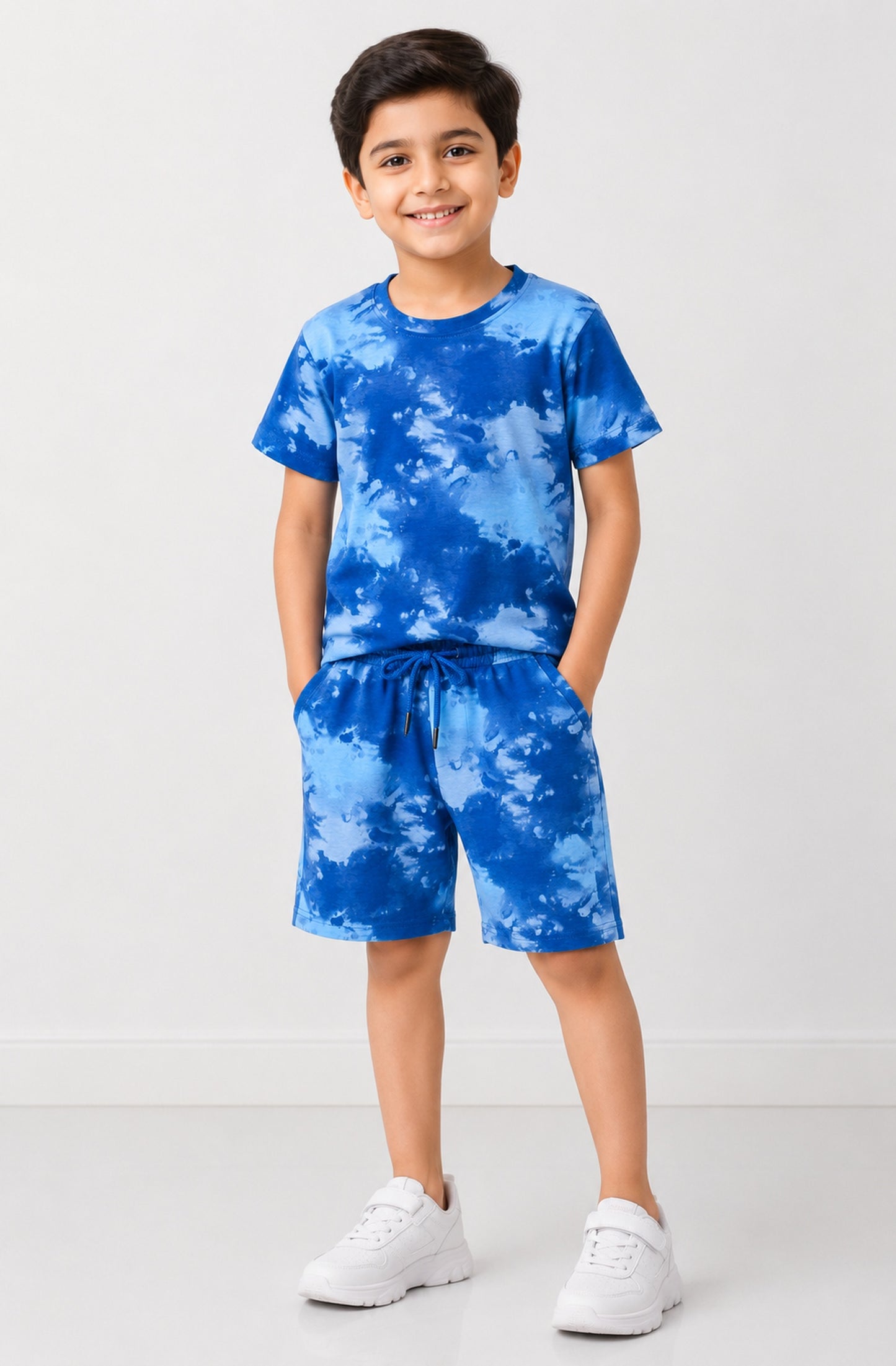 IMPORTED PRINTED BLUE T-SHIRT Reality