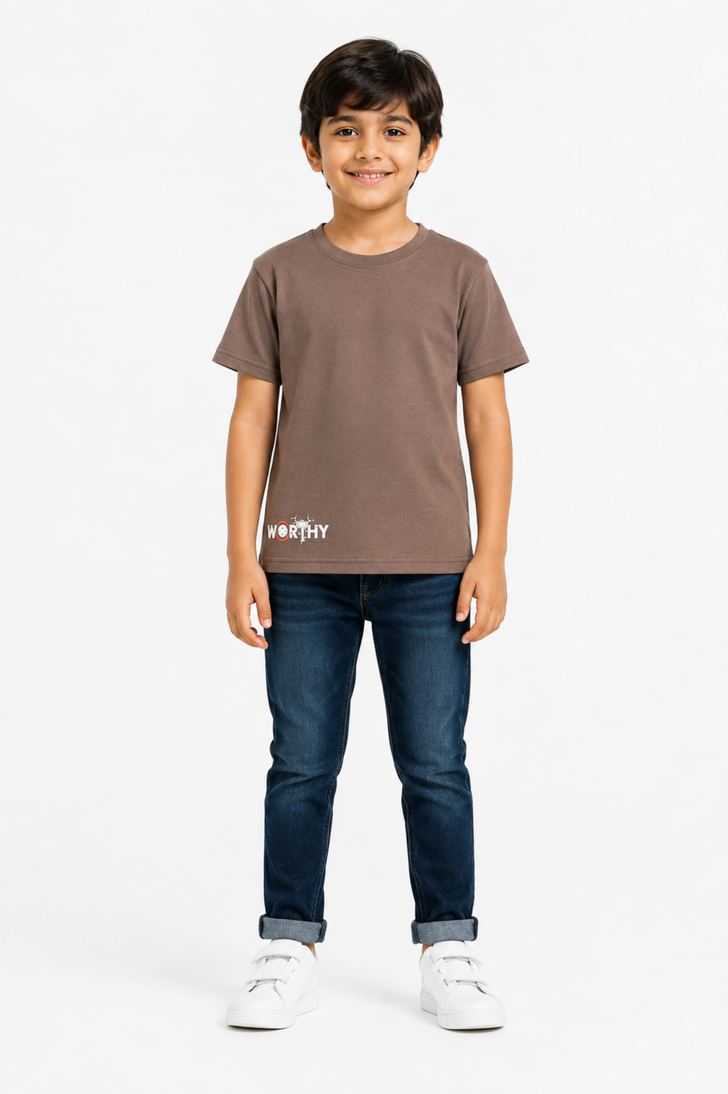 WORTHY GRAPHIC DARK GRAY TEE Reality