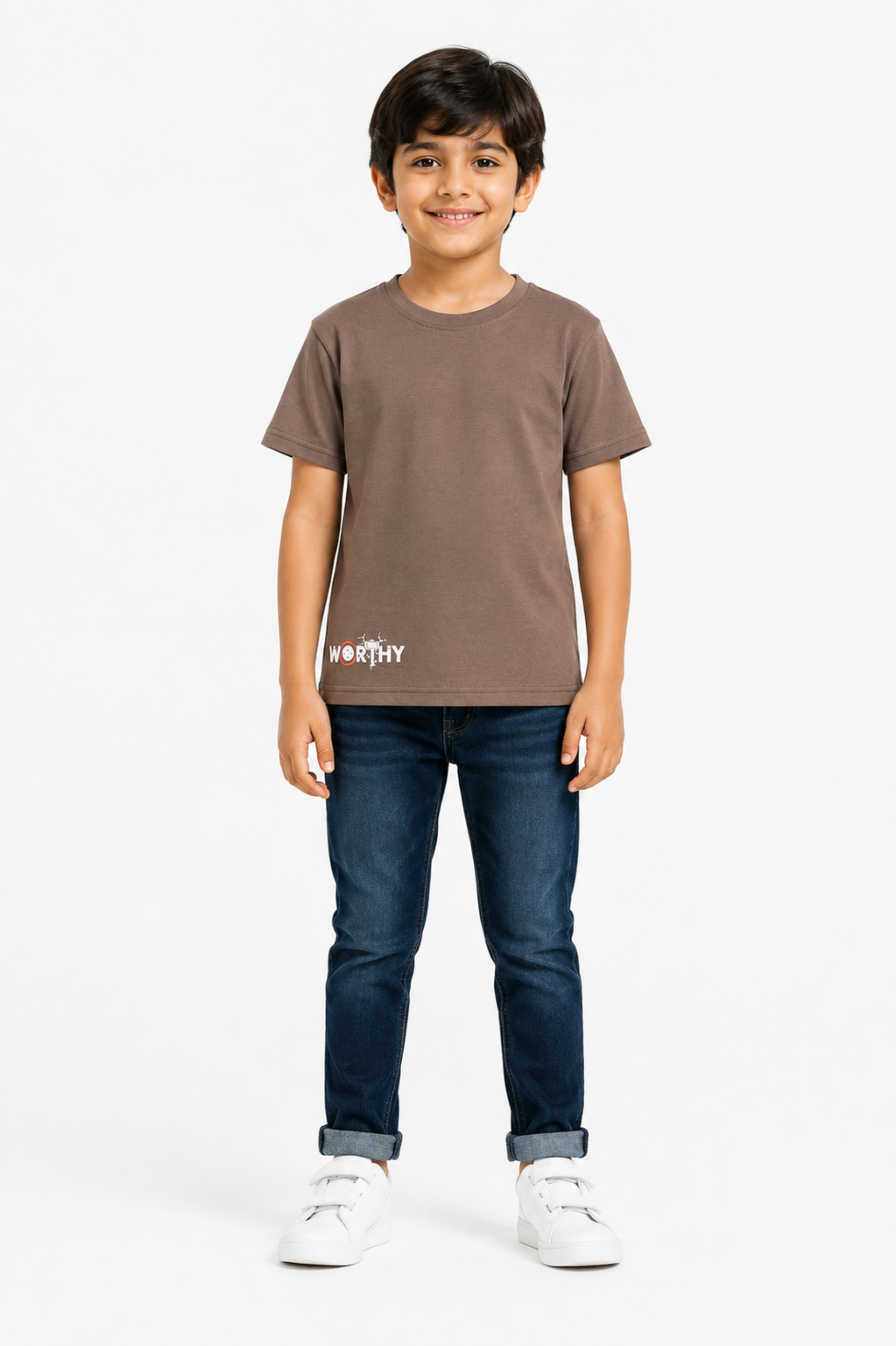 WORTHY GRAPHIC DARK GRAY TEE Reality