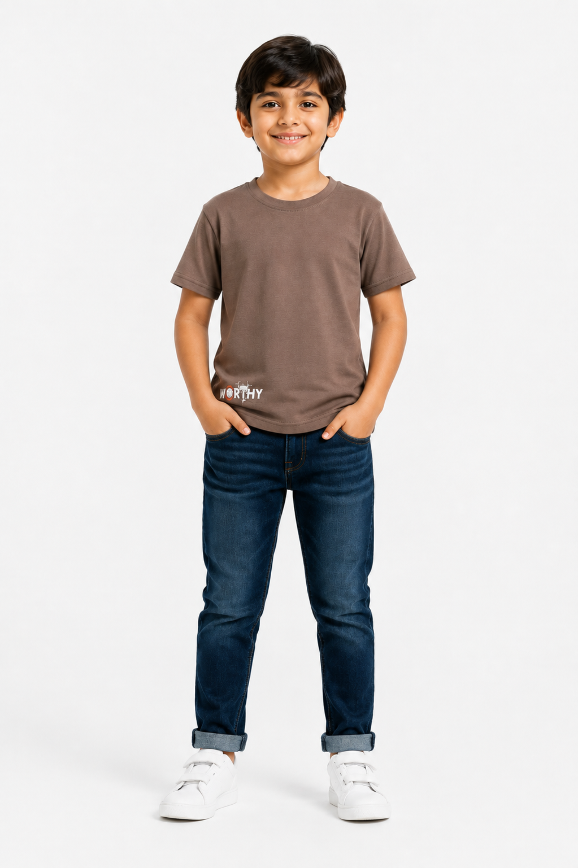 WORTHY GRAPHIC DARK GRAY TEE Reality
