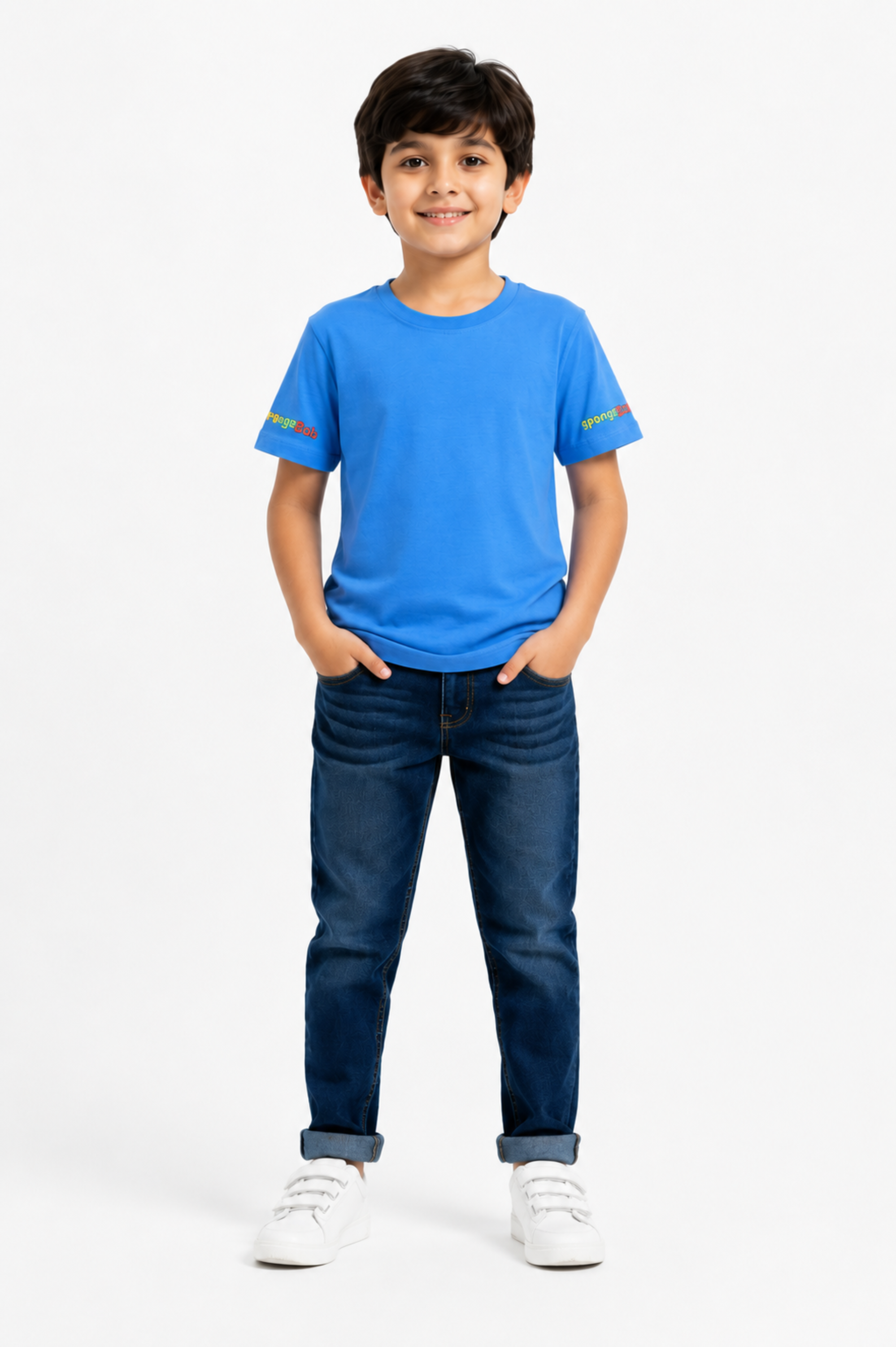 WORTHY GRAPHIC BLUE TEE Reality