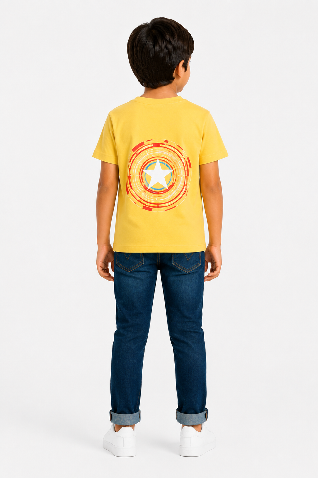 WORTHY GRAPHIC YELLOW TEE Reality