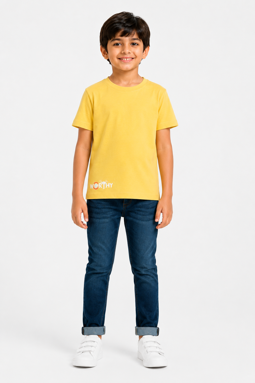 WORTHY GRAPHIC YELLOW TEE Reality