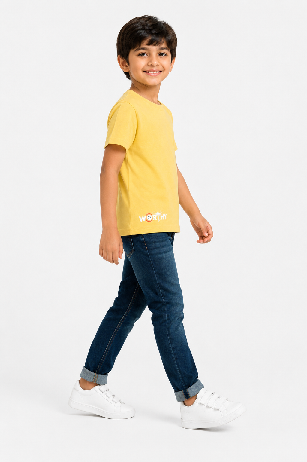 WORTHY GRAPHIC YELLOW TEE Reality
