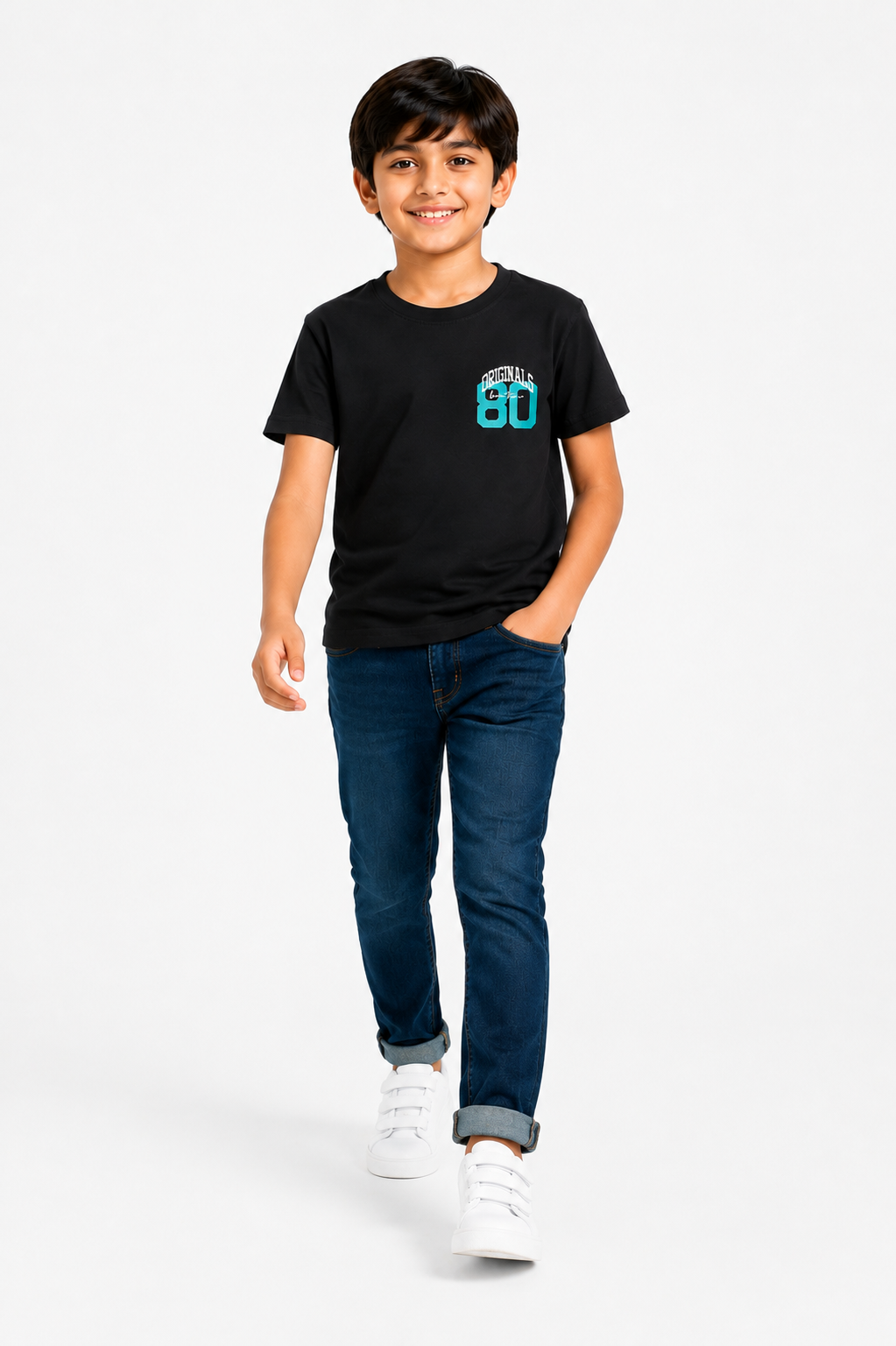 WORTHY GRAPHIC BLACK TEE Reality