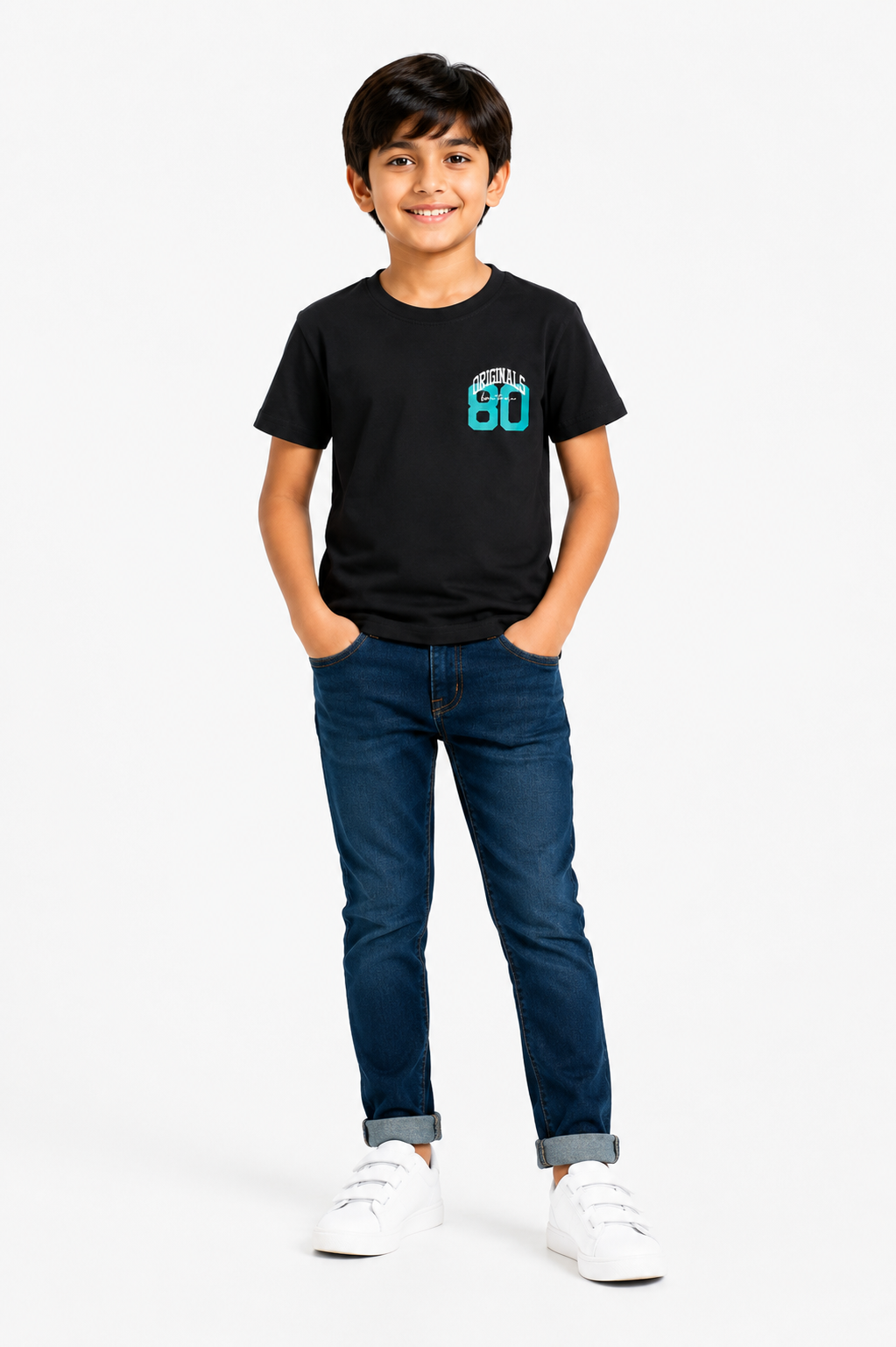 WORTHY GRAPHIC BLACK TEE Reality