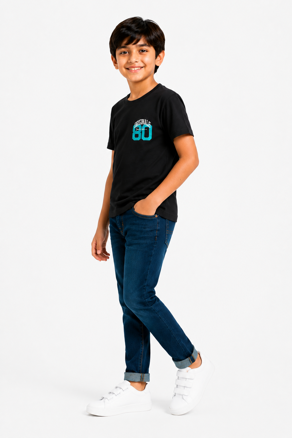 WORTHY GRAPHIC BLACK TEE Reality