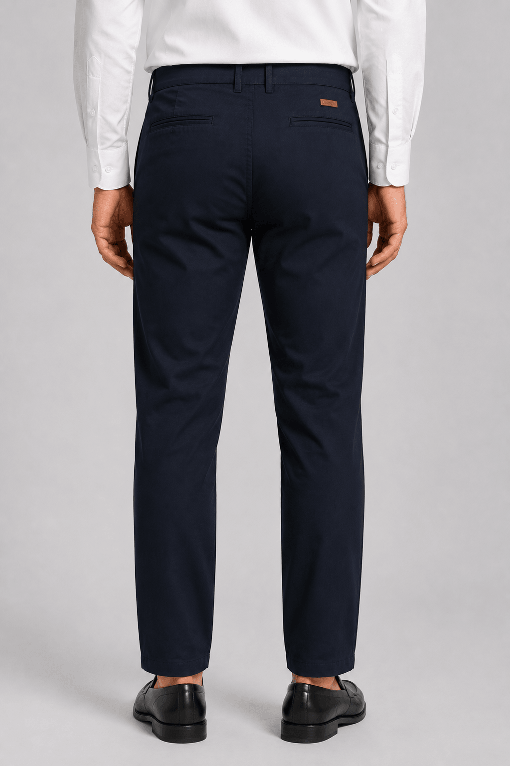 IMPORTED COTTON NAVY PANT Reality