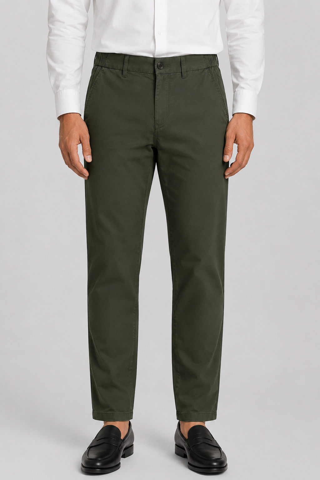 IMPORTED COTTON GREEN PANT Reality