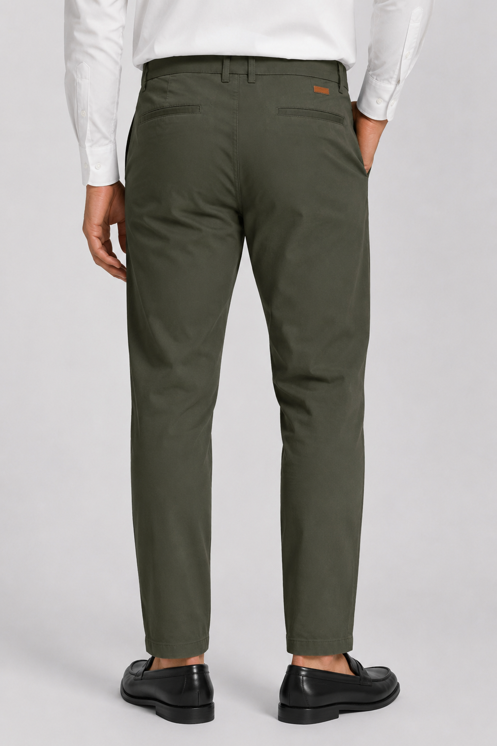 IMPORTED COTTON GREEN PANT Reality
